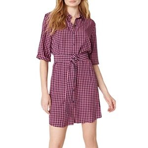 BB Dakota Checks Every Box Yarn-Dyed Gingham Dress